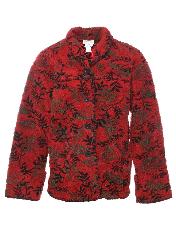 Red Fleece - S