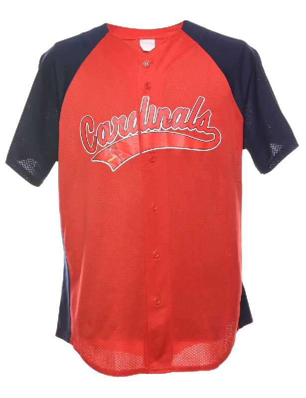 Cardinals Baseball Navy & Red Jersey - XL