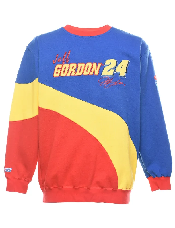 Red Jeff Gordan 24 Printed Sweatshirt - XL