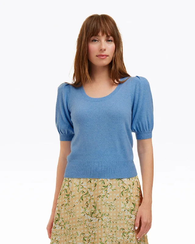 Short Sleeve Cashmere Sweater