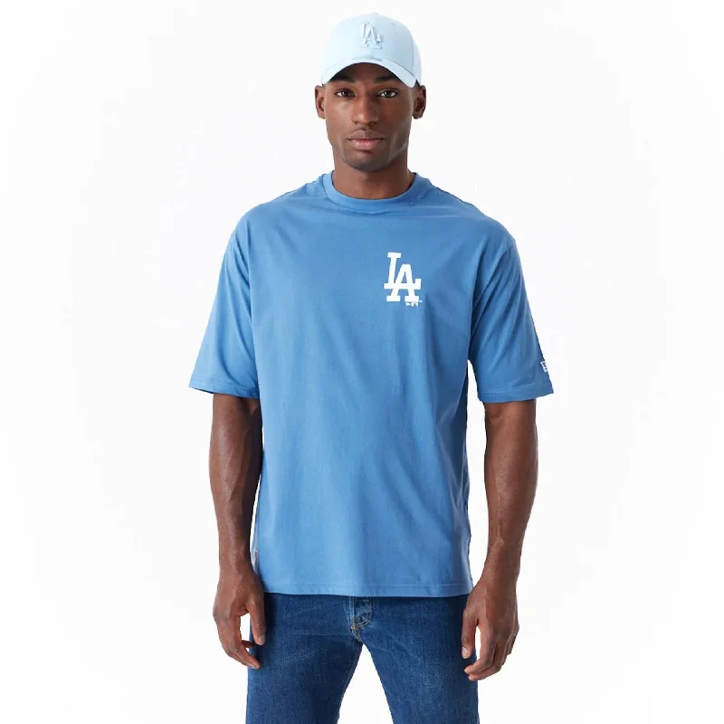 LA Dodgers MLB World Series Blue Oversized T-Shirt