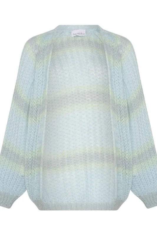 Noella - Vera Knit Cardigan - Light Blue/Blue/Mint Mix