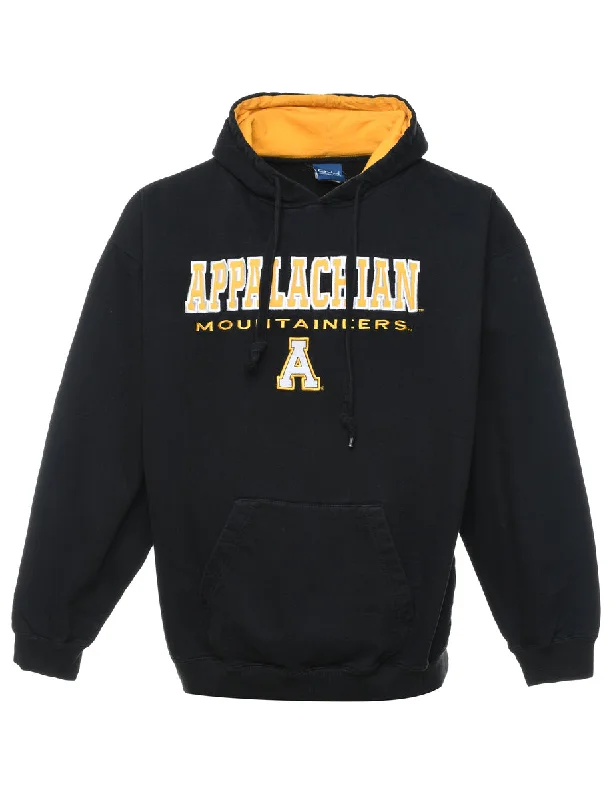 Mountaineers Design Black & Yellow Hoodie - XL