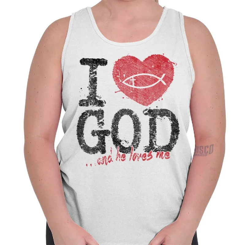 I Love God Tank Top