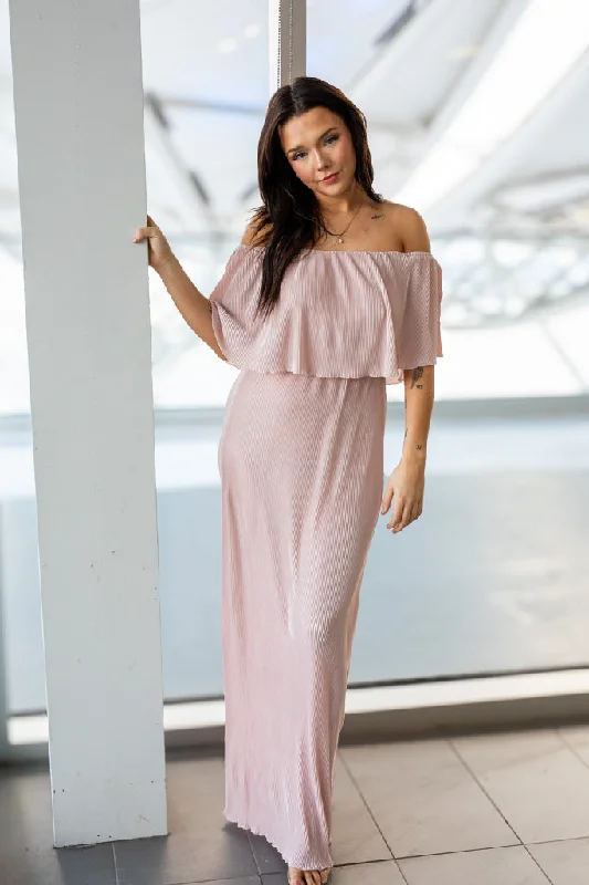 NEW SUTTON MAXI DRESS (PINK)