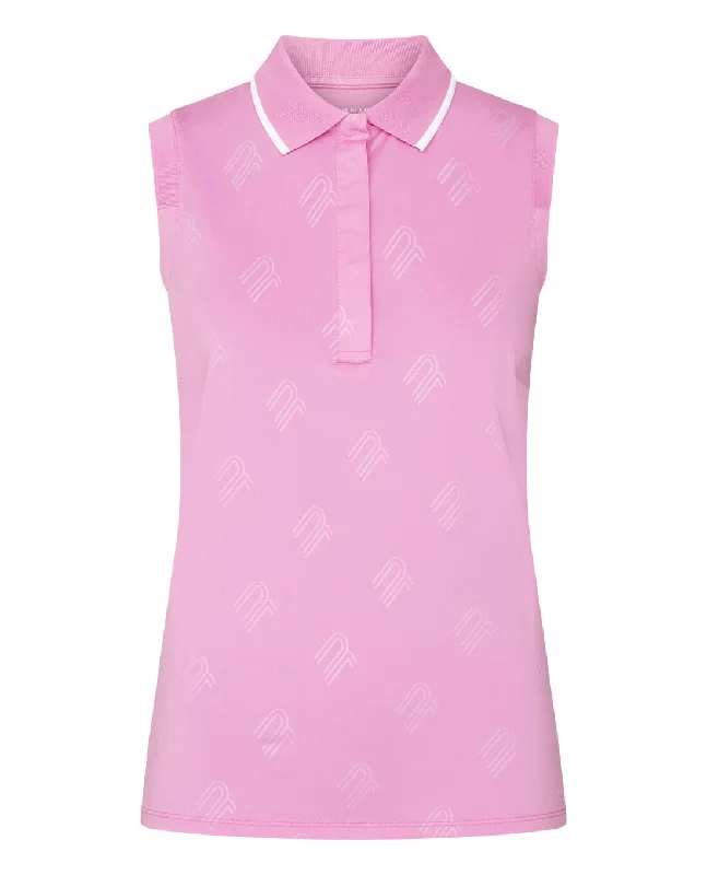 ROHNISCH Deni Sleeveless Polo Fuchsia Pink