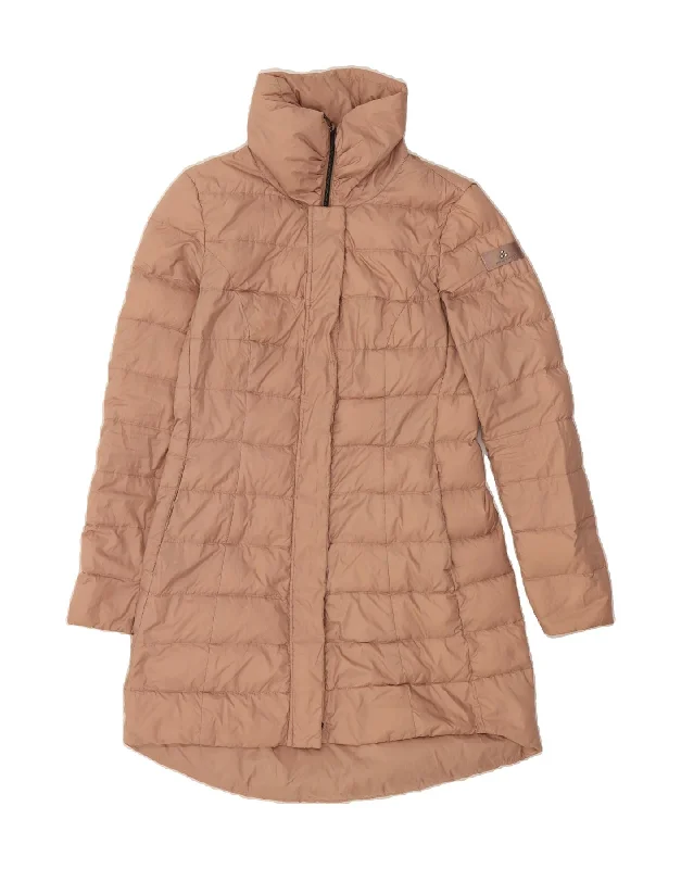 PEUTEREY Womens Padded Coat IT 44 Medium Pink