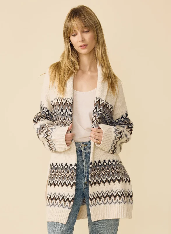 Kaden Cardigan - Cream Combo