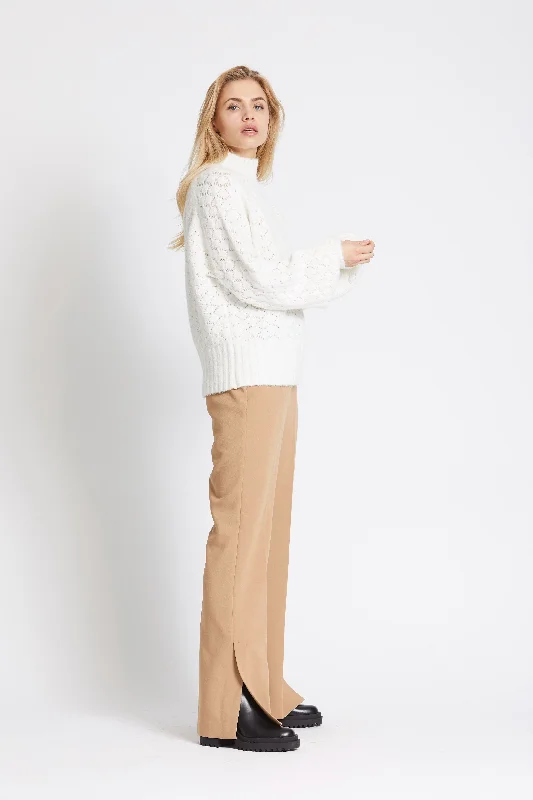 Flare Pants - Tobacco Brown