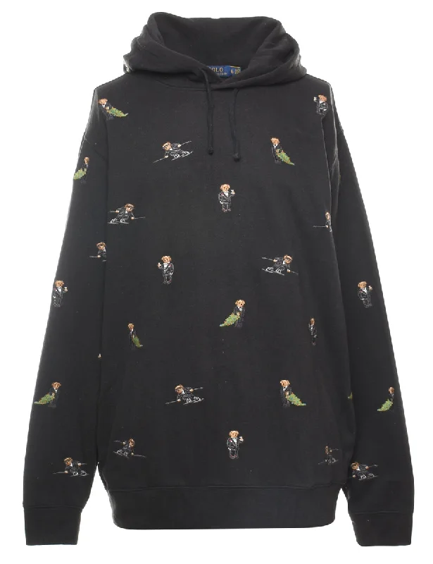 Ralph Lauren Printed Hoodie - XL