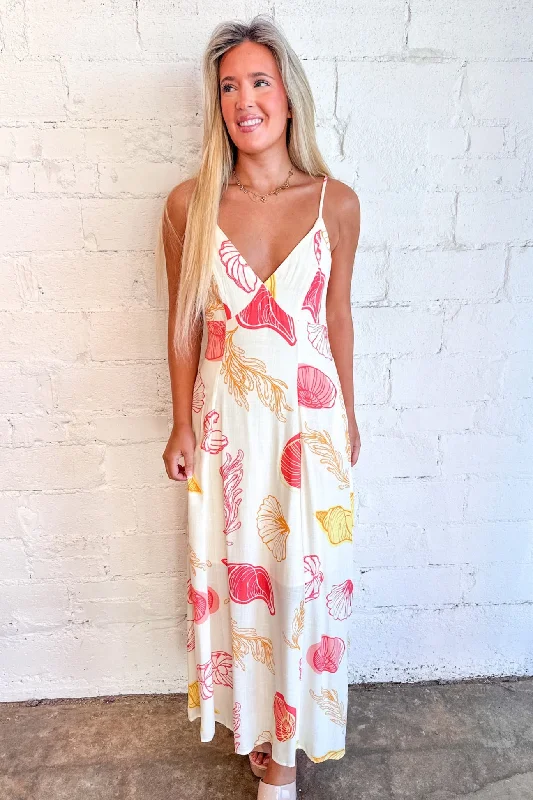 At The Seashore Maxi Dress